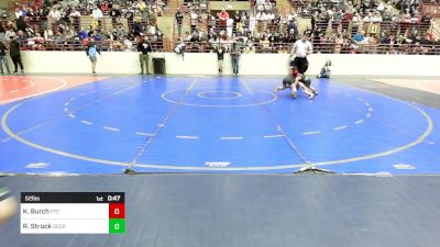 52 lbs Round Of 16 - Knox Burch, PTC Wrestling vs Reid Struck, Georgia