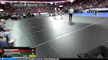 D1-195 lbs Cons. Round 1 - Isaiah Balderas, Waukesha South vs Spencer Brewton, Appleton West