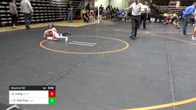 75 lbs Round Of 32 - Colson Long, Rochester vs Coady Sterling, Union City