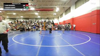 120 lbs 5th Place - Cam Roussell, Londonderry vs Hudson Berry, Exeter