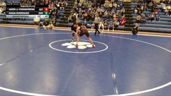 157 lbs Quarterfinal - Jaden A Vonknorring, Omaha Westside vs Aidan Rodriguez, Omaha Westview