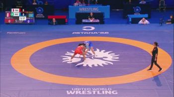 76 kg 1/8 Final - Kendra Augustine Jocelyne Dacher, France vs Gulmaral Yerkebayeva, Kazakhstan