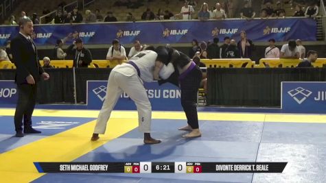 Divonte Derrick T. Beale vs Seth Michael Godfrey 2026 Pan Jiu Jitsu IBJJF Championship