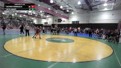 115 lbs Cons. Round 2 - Skye Smart, Newbury Park vs Julyssa Ronquillo, Adelanto