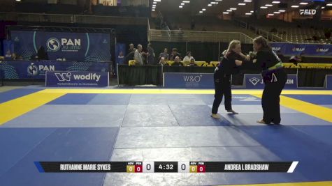 Andrea L Bradshaw vs Ruthanne Marie Sykes 2026 Pan Jiu Jitsu IBJJF Championship