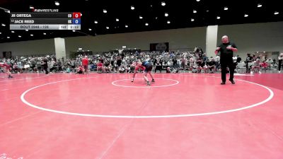 126 lbs Champ. Round 2 - JR Ortega, CO vs Jace Reed, OK