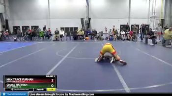 130 lbs Round 2 (8 Team) - Max Trace Furman, PA Alliance Red vs Chase Harnish, Penn Manor