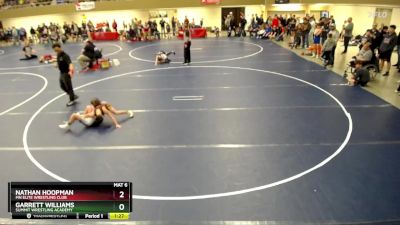 77 lbs Quarterfinal - Nathan Hoopman, MN Elite Wrestling Club vs Garrett Williams, Summit Wrestling Academy