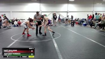 110 lbs Round 1 (8 Team) - Matt Mulligan, Team Shutt vs Matthew Marenco, Rebellion