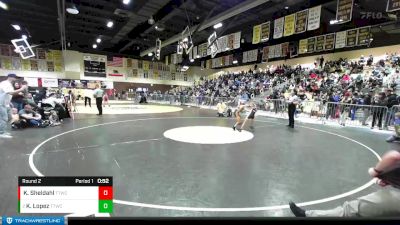 59 lbs Round 2 - Kade Lopez, Team Temecula Wrestling Club vs Kainoa Sheldahl, Team Temecula Wrestling Club