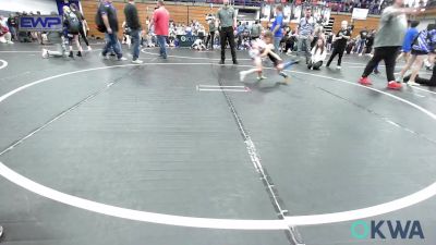 55 lbs Round Of 16 - Myles Wolf Gibson, Standfast vs Baker Boyd, Rough Riders