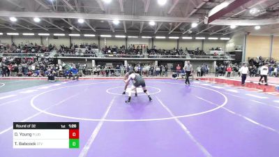 152 lbs Round Of 32 - Donell Young, Fairfield Ludlowe vs Tucker Babcock, Otter Valley