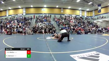 115 lbs. Cons. Semi - Kelsey Watts, Nixa vs Kailey Benson, Francis Howell Central