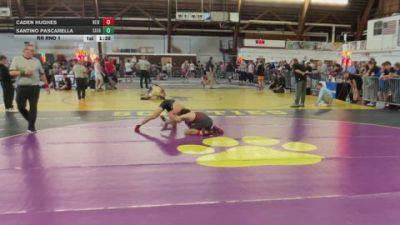 113 lbs Rr Rnd 1 - Caden Hughes, New York Military Academy vs Santino Pascarella, Savage Wrestling Academy
