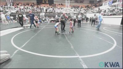 43-49 lbs Rr Rnd 2 - Jameyah-Rose Lewis, Standfast vs Rhylei-Reign Burton, Standfast