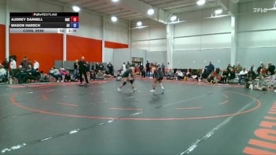 131 lbs Cons. Semi - Audrey Darnell, Baker vs Mason Harsch, Adrian