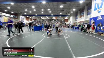 138 lbs Cons. Round 2 - Chris Maya, El Dorado HS (Placentia) vs Graham Arkell, Dana Hills