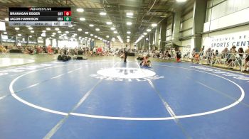 145 lbs Rr Rnd 1 - Branagan Egger, Gritty Grapplers vs Jacob Harrison, Great Bridge Wrestling Club