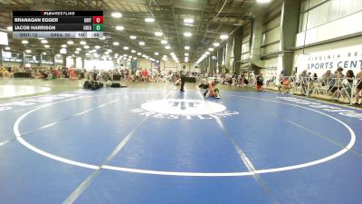 145 lbs Rr Rnd 1 - Branagan Egger, Gritty Grapplers vs Jacob Harrison, Great Bridge Wrestling Club