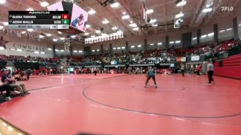 185 lbs Cons. Round 1 - Elena Tudora, Arlington Lamar vs Aerin Walls, Northwest Eaton