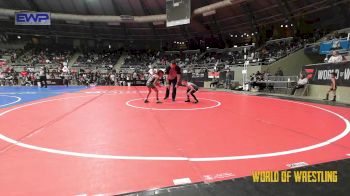 55 lbs Consi Of 16 #2 - Colten Lugo, Team Texas vs Xipilli Zuniga, Team Aggression