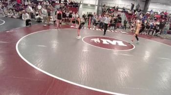 100 lbs Champ. Round 1 - Taylor Betcher, Lingle-Ft. Laramie/Southeast vs Olivia Quevedo, Scottsbluff