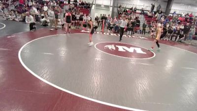 100 lbs Champ. Round 1 - Taylor Betcher, Lingle-Ft. Laramie/Southeast vs Olivia Quevedo, Scottsbluff