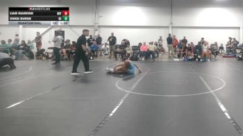144 lbs Quarterfinal - Owen Burns, Black Sheep vs Liam Diamond, Boyertown