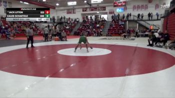 106 lbs Cons. Semi - Jack Litton, Iowa City, City High vs Caleb Schaetzle, Dubuque Hempstead (JV)