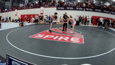 74 kg Cons. Round 3 - Charlie Millard, Minnesota - RTC vs Ishmael Guerrero, Cowboy RTC/ Titan Mercury Wrestling Club (TMWC)