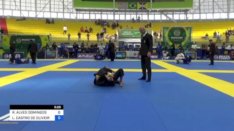 RHAISSA ALVES DOMINGOS vs LAISA CASTRO DE OLIVEIRA 2023 Brasileiro Jiu-Jitsu IBJJF