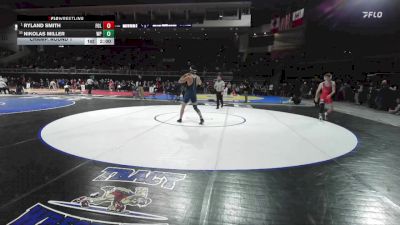 150 lbs Champ. Round 1 - Ryland Smith, Folsom vs Nikolas Miller, West Park