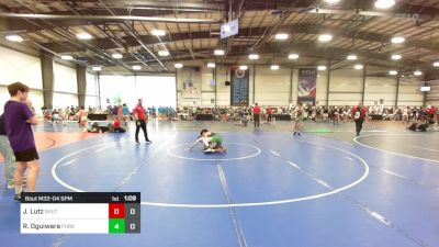 106 lbs Rr Rnd 1 - Jamie Lutz, Team Shutt Nation vs Rafael Oguiwara, Pursuit Wrestling Academy - White