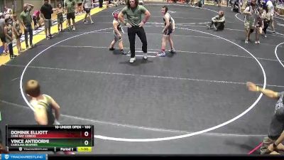 100 lbs Round 2 - Dominik Elliott, Cane Bay Cobras vs Vince Antidormi, Carolina Reapers