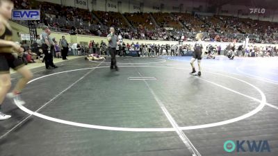 90 lbs Round Of 32 - Carson Jardot, Perry Wrestling Academy vs Hudson Russell, Broken Arrow Wrestling Club