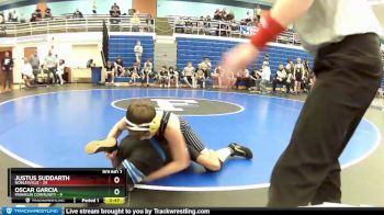 117 lbs Round 2 (4 Team) - Oscar Garcia, Franklin Community vs Justus Suddarth, Noblesville