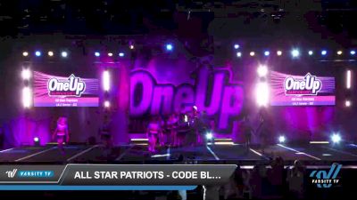 All Star Patriots - Code Black [2022 L4.2 Senior - D2] 2022 One Up Nashville Grand Nationals DI/DII