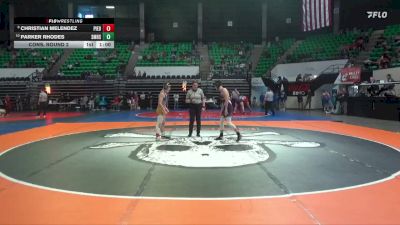 1A-4A 120 Cons. Round 2 - Parker Rhodes, Susan Moore Hs vs Christian Melendez, Piedmont