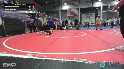 66 lbs Rr Rnd 4 - Silvie Rodanski, Cleveland Takedown vs Axel Martin, IRONMEN Wrestling Club