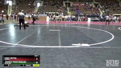 1A-4A 126 Cons. Round 3 - Cody Pettis, Satsuma vs Johnny Mack English, Ranburne