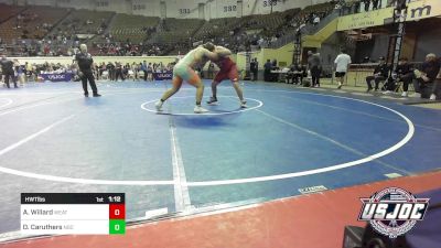 Semifinal - Andrew Willard, Weatherford Youth Wrestling vs Oakley Caruthers, Norman Grappling Club