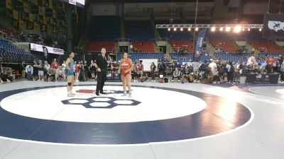 170 lbs Cons. Quarters - Clarion Fager, Utah vs Areli Rodriguez, California
