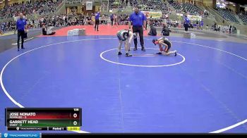 108 lbs Finals (8 Team) - Garrett Head, Sandy vs Jose Nonato, Roseburg