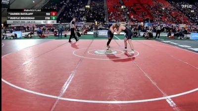3A 215 lbs Cons. Round 2 - Rustle Brusseau, St. Maries vs Darien Ratzlaff, Priest River