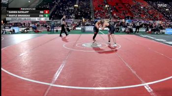3A 215 lbs Cons. Round 2 - Rustle Brusseau, St. Maries vs Darien Ratzlaff, Priest River