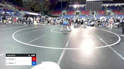 138 lbs Cons 64 #1 - Julian Glover, KS vs Emanuel Cater, WA