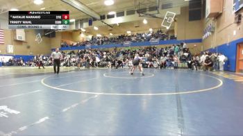 155lbs Cons. Round 4 - Natalie Naranjo, East Valley (Yakima) (Girls) vs Trinity Wahl, Sumner (Girls)