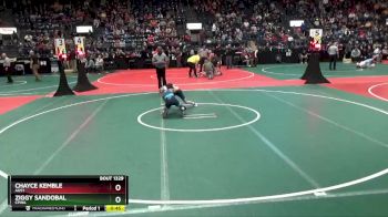 84 lbs Cons. Round 5 - Ziggy Sandobal, CPWA vs Chayce Kemble, AUS1