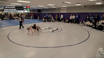 126 lbs Cons. Round 6 - Bryan Rivera, Waukesha West vs Ethan Preseren, Lake Catholic