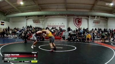 285 lbs Cons. Round 2 - Payton Lucio, Rocky Mountain vs Tobyn Trottier, Palisade